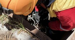 Operativo de control de la Policía y la Secretaría de Gobierno en Ciudad Verde, Soacha, contra conexiones ilegales.