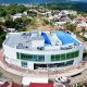 Inauguración y fachada del nuevo Centro de Salud de Anapoima, Cundinamarca, dotado con modernas instalaciones médicas.