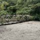 Evaluación técnica y trabajos de maquinaria en el sector del Puente Ocal ante el aumento de caudal en Guayabetal.