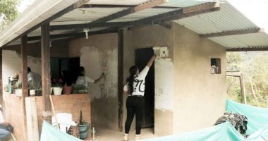 Jornada de mejoramiento de vivienda en Cundinamarca para familias con niños que enfrentan enfermedades huérfanas y terminales.