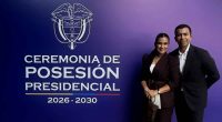 Gobernador de Cundinamarca durante la ceremonia de posesión del presidente Abelardo De La Espriella en el Congreso de la República.