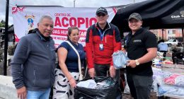 Centro de acopio en Soacha con toneladas de ayudas humanitarias recolectadas por la ciudadanía para las familias de Vijes.