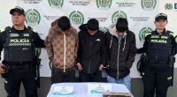 Procedimiento policial de judicialización y elementos recuperados tras el asalto a bus intermunicipal en Soacha.