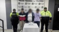 Procedimiento de captura y recuperación de vehículo adelantado por la Policía Metropolitana de Soacha.