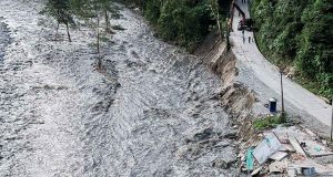 Labores técnicas y de inspección institucional para la instalación de la tarabita y atención de la emergencia en Guayabetal.