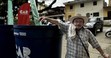 Sistemas de recolección de agua lluvia instalados en zonas rurales en el marco de la estrategia departamental en Cundinamarca.