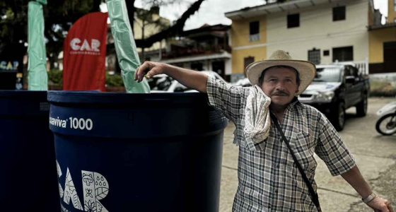 Sistemas de recolección de agua lluvia instalados en zonas rurales en el marco de la estrategia departamental en Cundinamarca.