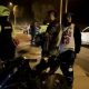 Agentes de movilidad y Policía de Soacha durante operativo de control contra piques ilegales en Ciudad Verde.