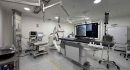 Moderno angiógrafo Siemens Artis One instalado en la Unidad Multidisciplinaria de Hemodinamia del Hospital de Zipaquirá.