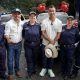 Vehículos de emergencia y ambulancia 4x4 entregados a los bomberos y autoridades de Guayabetal.