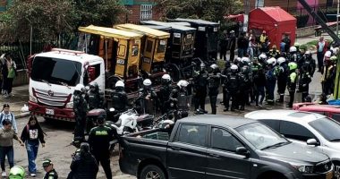 Operativos de control y bicitaxis inmovilizados por las autoridades en las vías de Soacha.