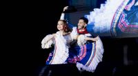Carrozas y comparsas en los desfiles del Reinado Nacional del Turismo en Girardot.