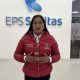 Funcionarios de la Secretaría de Salud de Soacha supervisando la atención y entrega de medicamentos a usuarios de EPS Sanitas.